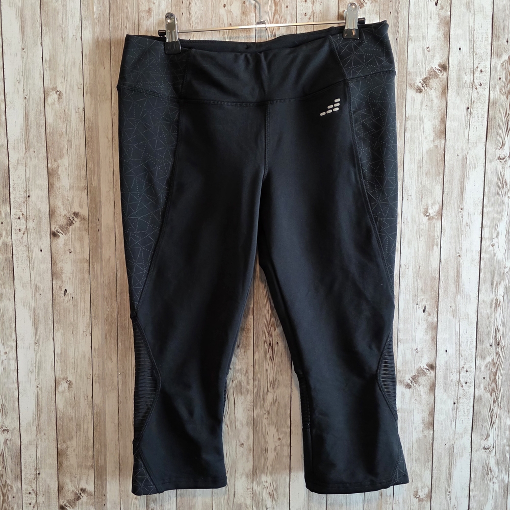 BCG Jet Black Activewear Leggings